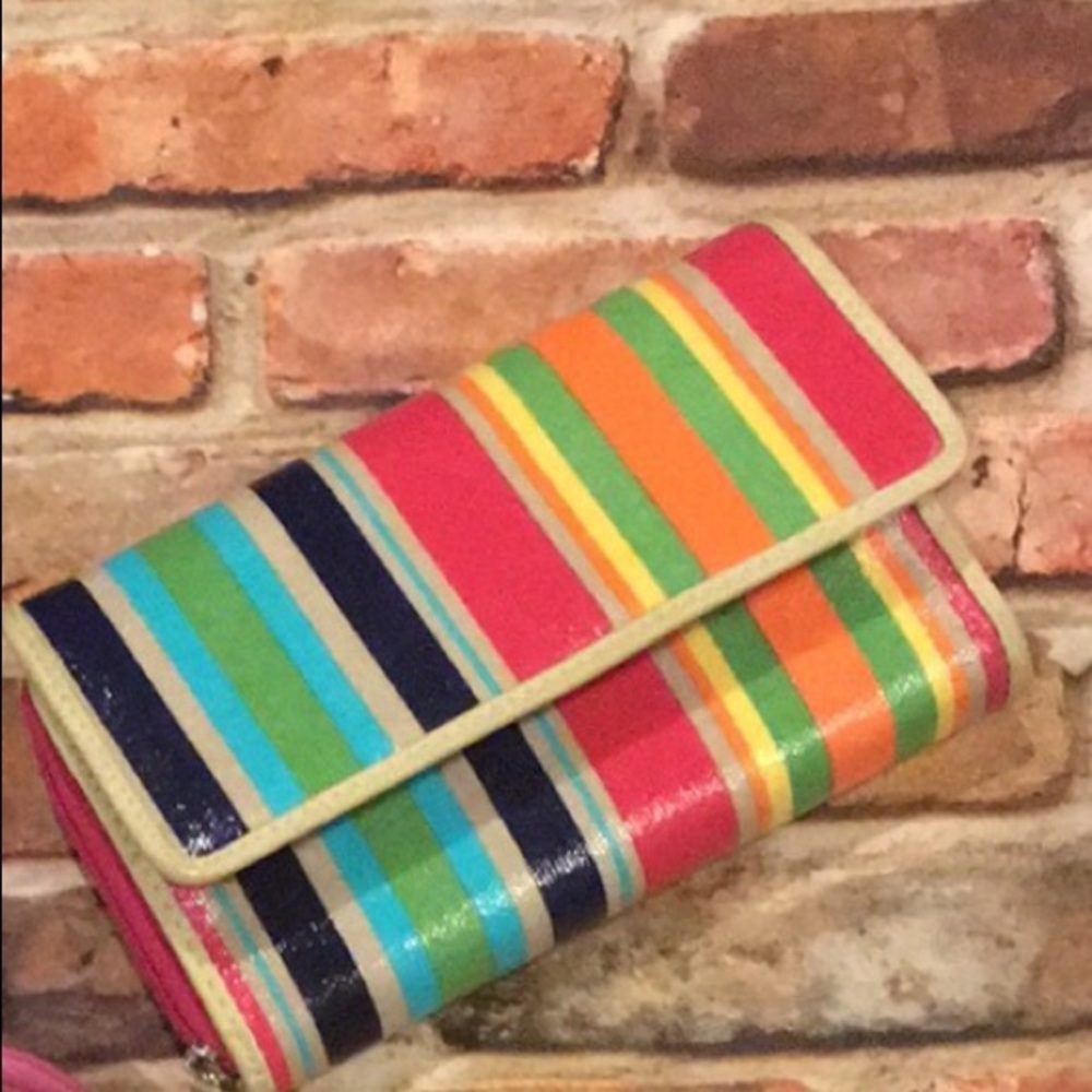 Brand New Wilson Multicolor Zippered Wallet